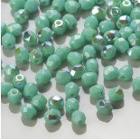 Zdjęcie - Fire Polish Opaque - Turquoise AB (X63130) 3mm